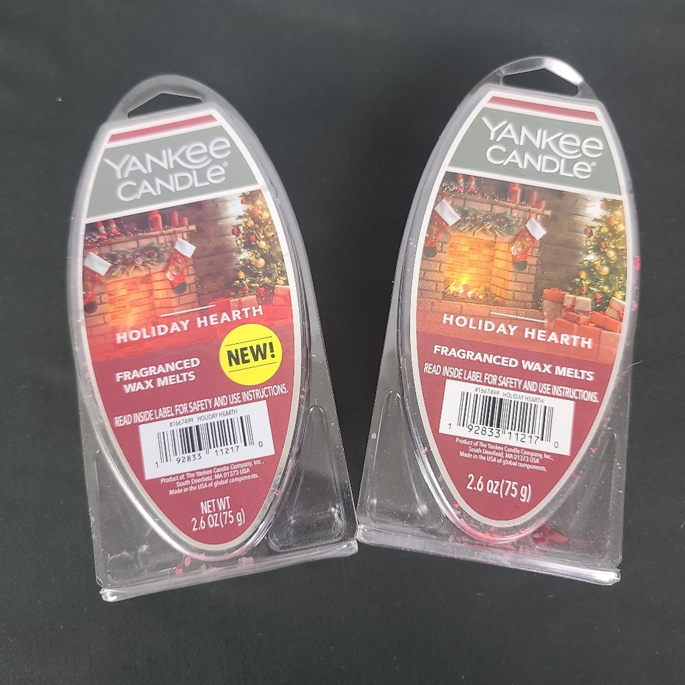 Yankee Candle Wax Melts. Holiday  Hearth. 2.6oz.